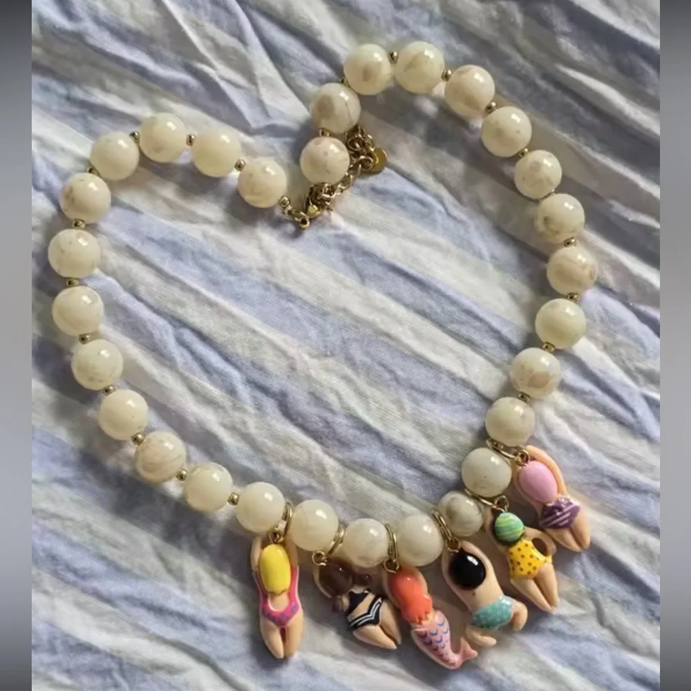 Beach Babes Bikini Girls Necklace